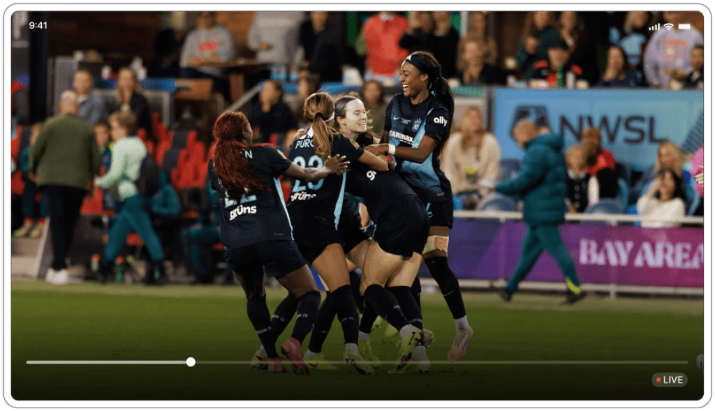 NWSL streaming on Victory+